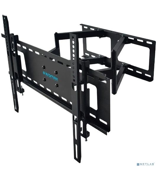 Кронштейн Kromax ATLANTIS-80 черный для LED/LCD телевизоров 32"-75", max 50 кг, настенный