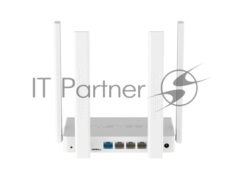 Интернет-центр Keenetic KN-4910 с модемом 4G, Mesh Wi-Fi 5 AC1200 и 4-портовым Smart-коммутатором