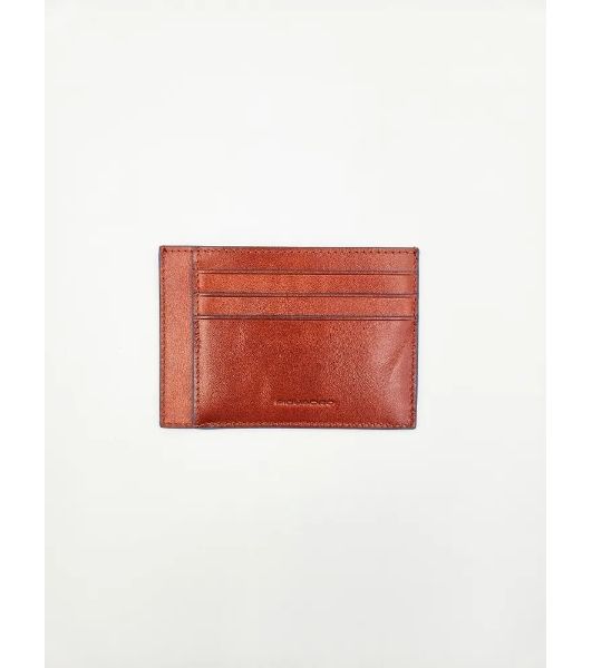 Картхолдер Piquadro Blue Square PP2762B2R/CU4 табачный, натуральная кожа