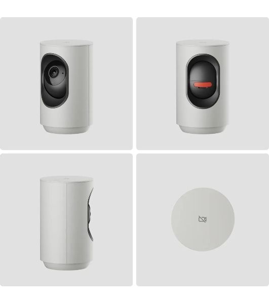 Камера видеонаблюдения умная IP-камера Яндекс, 2K QHD, WiFi, Поворотная, работает с Алисой