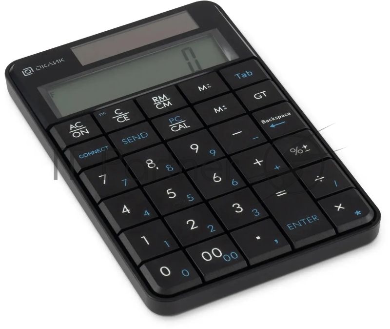 Цифровой блок Oklick K604W беспроводная, радиоканал, чёрный