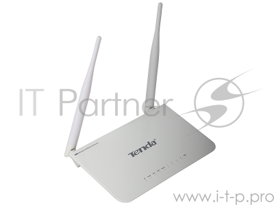 Сетевое оборудование TENDA F300 маршрутизатор 802.11n, до300Мбит/с, 2T2R, LAN: 4х10/100Мбит/с, WAN: 1х10/100Мбит/c, 2 внешние антенны 5дБи.
