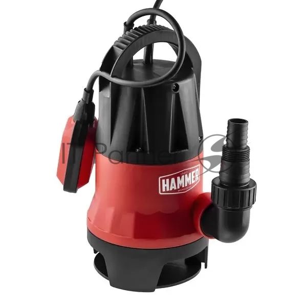 Насос дренажный Haммer NAP550D 550Вт 10000л/ч высота 7м частицы до 35мм