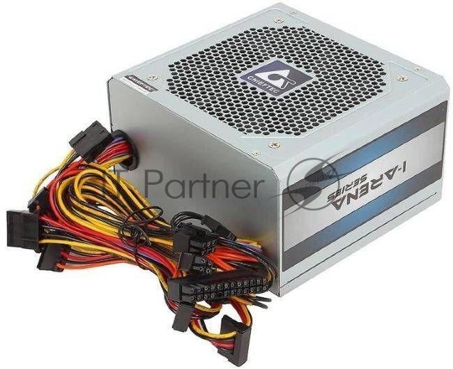 Блок питания  Chieftec 700W OEM GPC-700S [iARENA] ATX v.2.3, КПД > 80%, A.PFC, 2x PCI-E (6+2-Pin), 6x SATA, 2x MOLEX, 8PIN EPS (4+4), Fan 12cm
