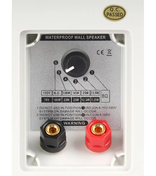 Акустическая система Intrend ITSPK-MSK8-W двухполосная, корпусная: 8"СЧ, 1.5"ВЧ, 12.5Вт/25Вт/50Вт/100Вт 100V/70V/8Ом, IP66. Корпус полипропилен, алюминиевый гриль. Цвет белый. Крепление в комплекте. (в упаковке 2шт, цена указана за 1шт)