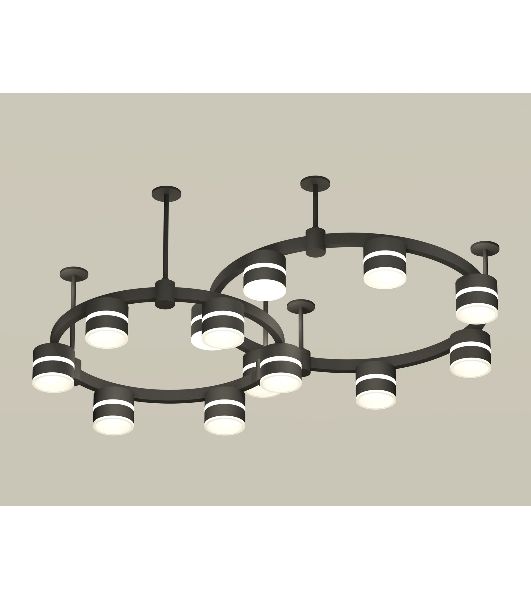 Светильник Ambrella light XR92221001/13 SBK/FR черный песок/белый матовый GX53 (A9222, A9227, C9238, C9232, N8445)
