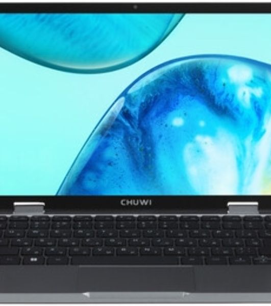 Ноутбук CHUWI MiniBook X touch 10.5"(1920x1200 IPS)/Touch/Intel N-series N150(0.8Ghz)/16384Mb/512SSDGb/noDVD/Int:Intel UHD Graphics/Cam/BT/WiFi/war 1y/0.98kg/Win11Home + мышь
