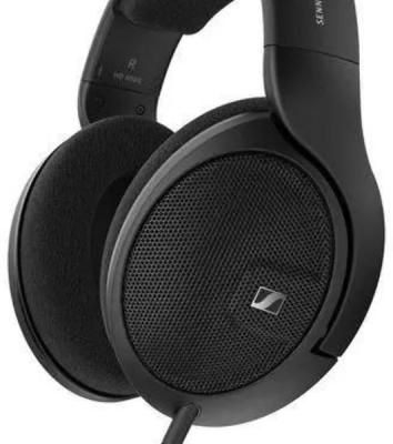 Наушники Sennheiser HD 560S накладные открытые 6-38000Гц съемный 3м, 6.3мм, Адаптер-переходник 6,3 мм/3,5 мм, 110дБ, 120 Ом, амбушюры велюр, черные
