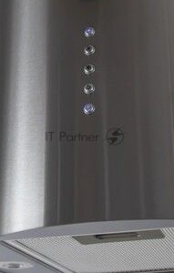 Вытяжка каминная MBS Petunia 135 Island Inox нержавеющая сталь управление: кнопочное (1 мотор)