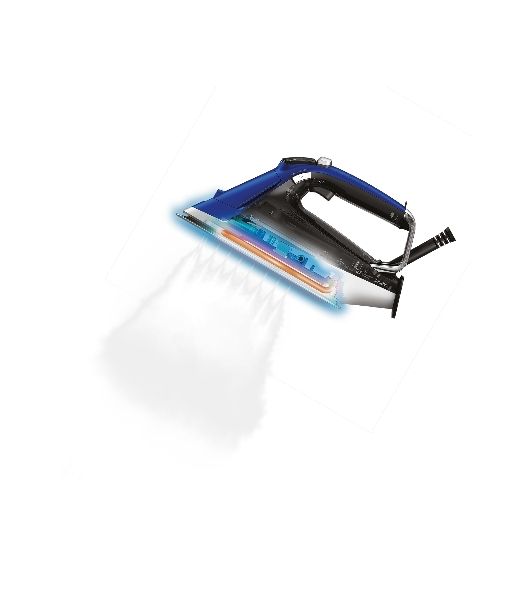 Утюг Beko SPA 9130 B черный/синий, 3000 Вт, 55 г/мин, 280 г/мин, 350 мл