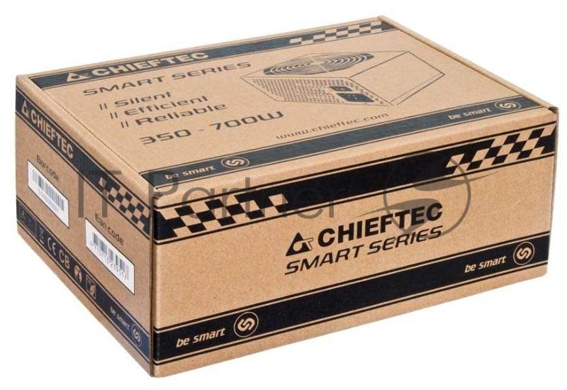 Блок питания Chieftec RTL GPS-600A8, 600Вт, 80 PLUS, 120мм, черный