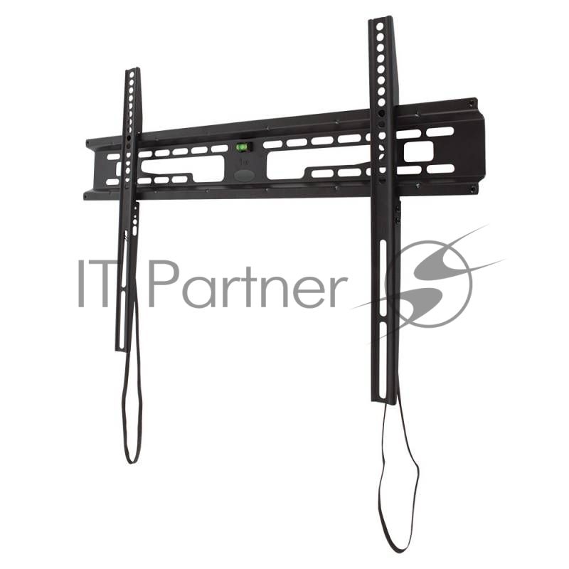 Кронштейн для телевизора Kromax FLAT-1 черный, 32"-90" макс. 65 кг, настенный, фиксированный