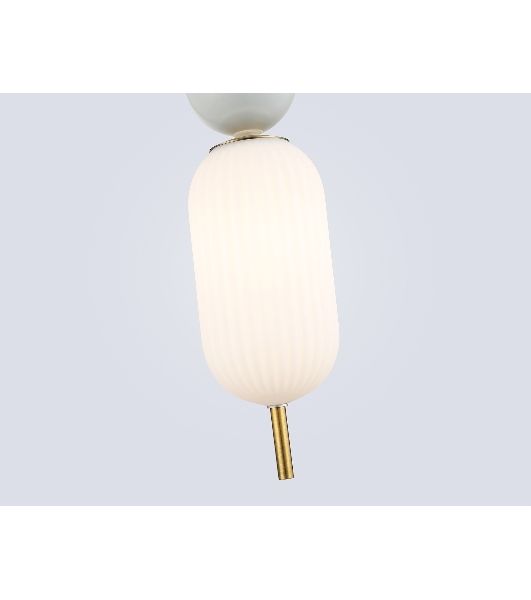 Настенный светильник Ambrella light LH53108 BS/GR/FR латунь/серый/белый матовый G9 max 28W 100*200*570