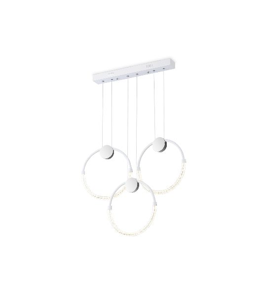 Светильник Ambrella light FL10595/3 WH/CH белый/хром 4200K 34W 630*20*1200 (Без ПДУ)