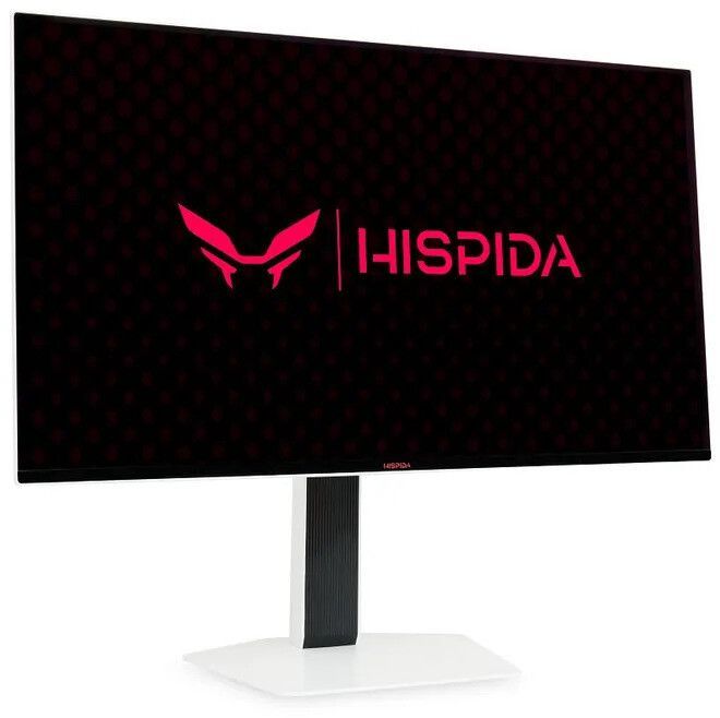 Монитор 27" NERPA HISPIDA GI27Q28HE OLED 2560x1440, 280 Гц, 0.03 мс, 16:9, 250 кд/м², 2xHDMI 2.1, 2xDP 1.4, 3.5 Jack, FreeSync, Low Blue Light, VESA 100x100, черный/белый