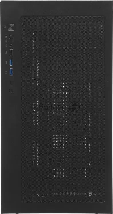 Корпус ACCORD ACC-ZA11B AR Black, Midi-Tower, чёрный, 4 x 120 мм