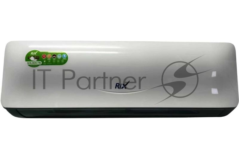 Кондиционер сплит-система настенного типа RIX LITE I/O-W07MB 7000 BTU, 21 м², 23 дБ, охлаждение, обогрев, осушение, белый