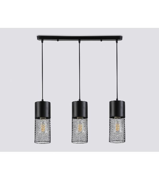 Светильник Ambrella light TR8501/3 BK черный E27/3 max 60W 550*100*1000