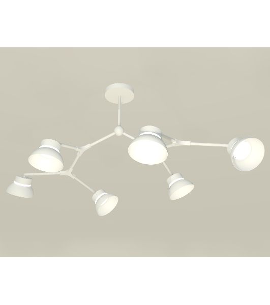 Светильник Ambrella light XB9055100/6 SWH/FR белый песок/белый матовый GX53 (C9055, N8140)