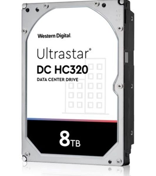 Жесткий диск HDD Western Digital Ultrastar DC HC320 8Tb 7200rpm SAS 256Mb 3.5"