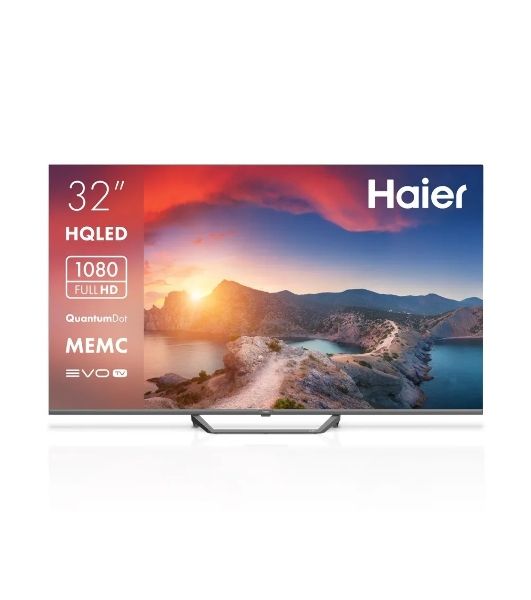 Телевизор Haier 32" DH1U6MD04RU S2 PRO серый LED FHD 60Hz Smart TV 1GB/16GB