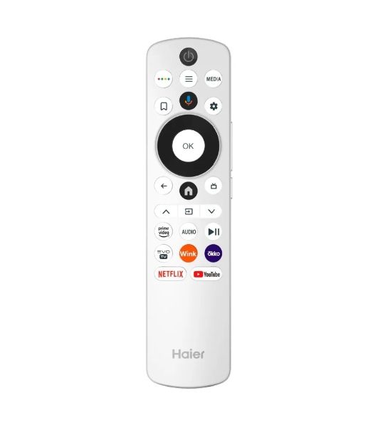 Телевизор Haier 55" DH1VMZD01RU серый QLED 4K UHD 60Hz Smart TV Android TV 2GB/16GB