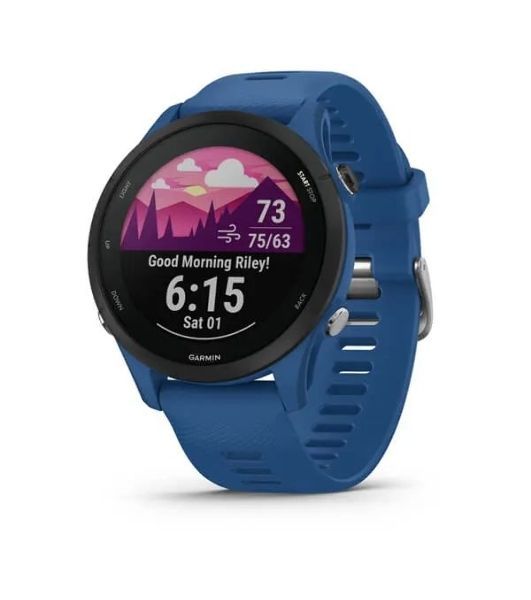 Умные часы Garmin Forerunner 255 1.3" MIP, Bluetooth, 5ATM, синий