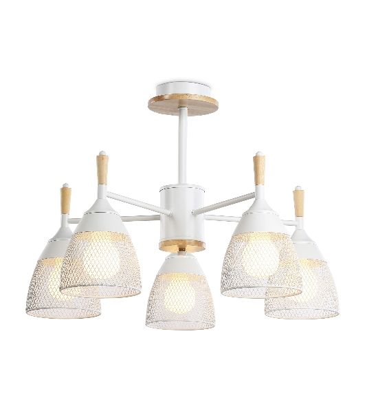 Светильник Ambrella light TR8012/5 WH белый E27*5 max 40W D600*385