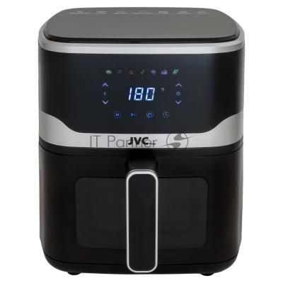Аэрогриль JVC JK-MB052 черный, 1800 Вт, 6 л, сенсор, 7 программ