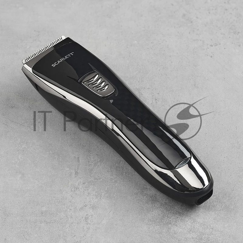 Машинка для стрижки  Scarlett SC-HC63054 черный 3Вт (насадок в компл:2шт)