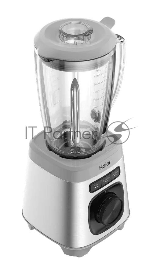 Блендер стационарный Haier HB-502 серебристый, 1200 Вт, 1 скорость