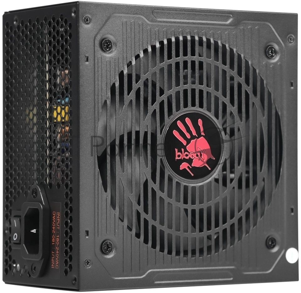 Блок питания Bloody BD-PS700W, 700Вт, 80 PLUS WHITE, 120мм, черный