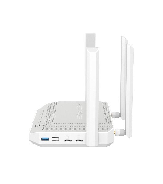 Гигабитный интернет-центр Netcraze Hopper 4G+ (NC-2312) с модемом 4G+, двумя слотами для SIM-карт, Mesh Wi-Fi 6 AX3000, 5-портовым Smart-коммутатором и многофункциональным портом USB 3.0