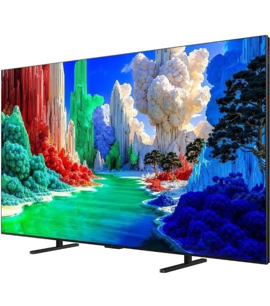 Телевизор TCL 55" 55A400, черный, QLED, 3840x2160 4K Ultra HD, 144 Гц, Google TV, 3 ГБ/32 ГБ