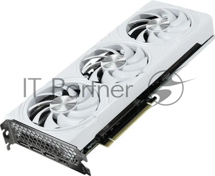 Видеокарта Palit GeForce RTX 5070 WHITE OC, 12 GB GDDR7, 192 bit, 3xDisplayPort, HDMI, GPU 2325 MHz