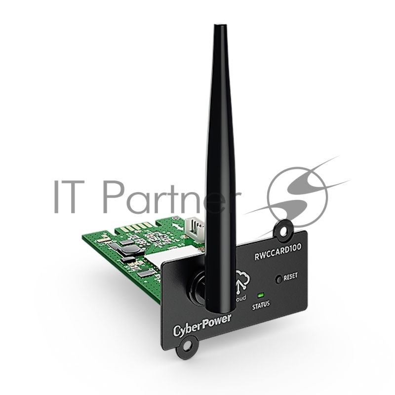Карта облачного мониторинга Cloud monitoring card CyberPower RWCCARD100 NEW для 1ф устройств, беспроводная, Wi-Fi