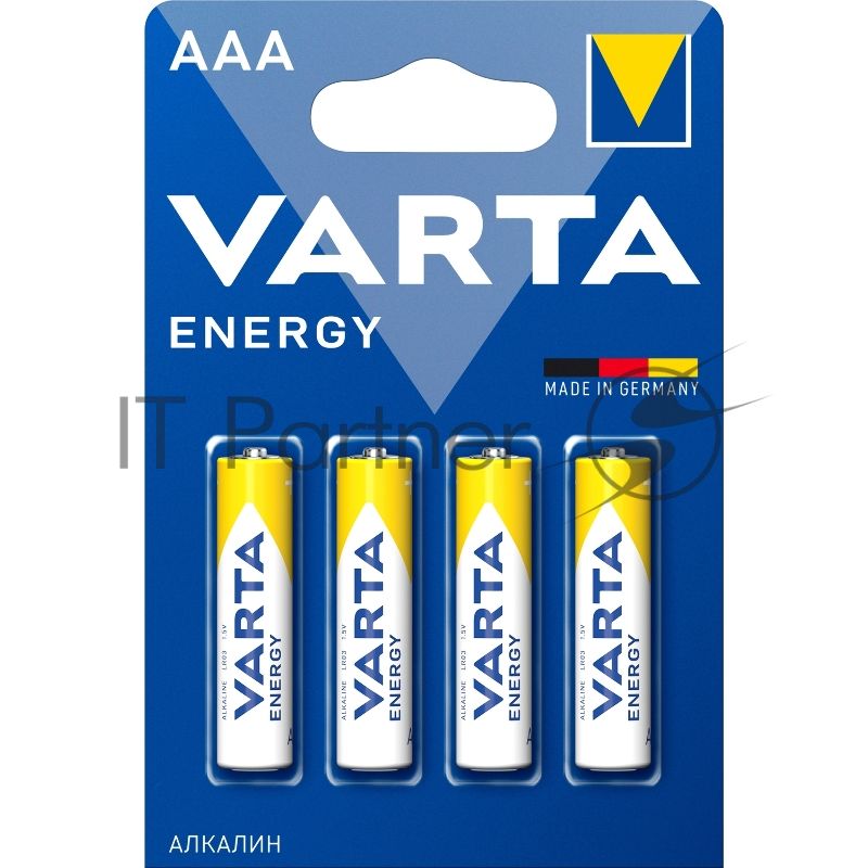 Батарейки VARTA ENERGY AAA бл. 4 (рус.)