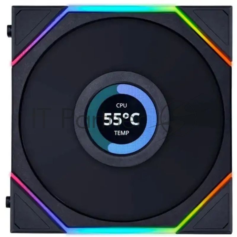 Вентилятор для корпуса Lian Li Uni Fan TL120 LCD Wireless черный (G99.12TLLCD1W1B.00)