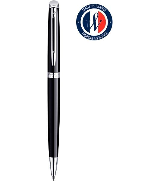 Ручка шариковая Waterman Hemisphere (CWS0920570) Mars Black CT M, синие чернила, подарочная коробка