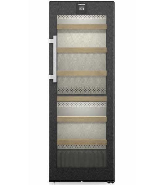 Винный шкаф Liebherr WPbsi 5052-20 001 черная нерж. сталь, 320 л, 2 отсека, 131 бут., класс A