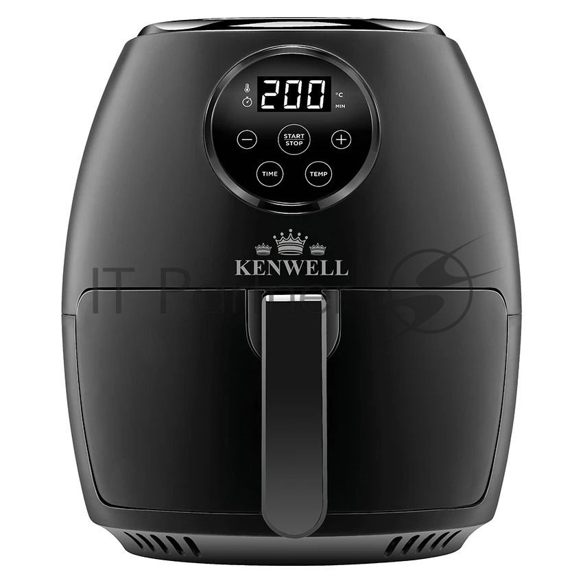 Аэрогриль VES KENWELL G-101-EVA черный, 1550 Вт, 4 л, сенсор, 0 программ