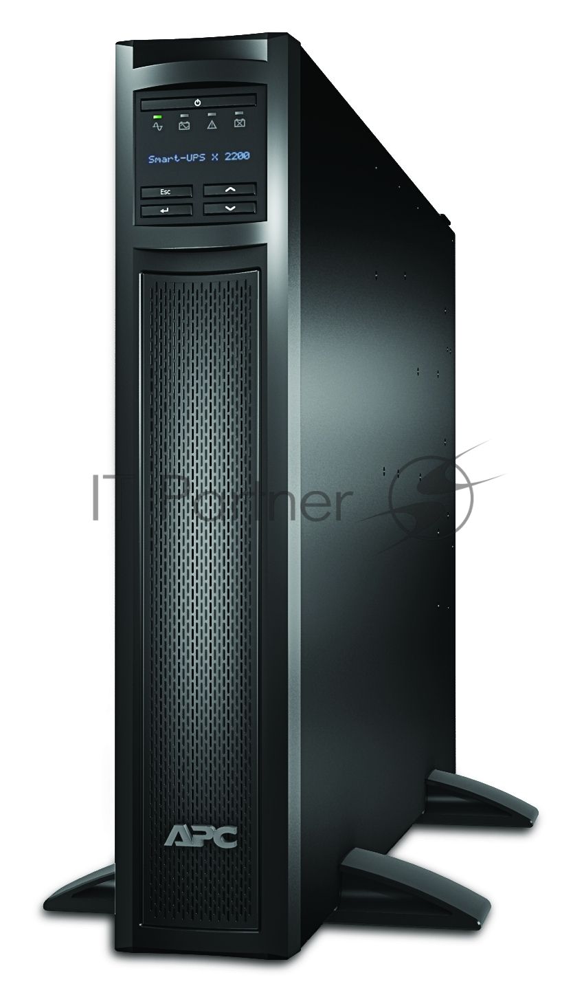 Источник бесперебойного питания APC Smart-UPS X SMX2200RMHV2U/2200ВА/1980Вт/1 х IEC 320 C19 (компьютерная), 8 х IEC 320 C13 (компьютерная)