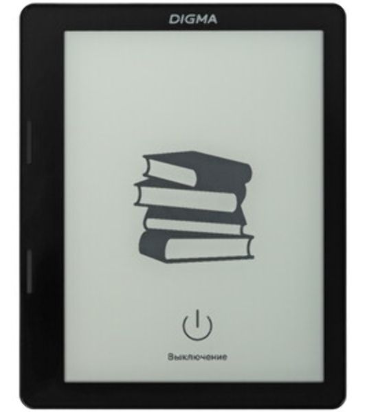 Электронная книга Digma F4 5.83" E-ink HD Carta 680x920 Touch Screen 1.2Ghz 1Gb/8Gb/SD/microSDHC/подсветка дисплея черный