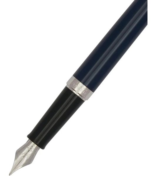 Ручка перьевая Waterman Hemisphere Colour Blocking (2202847) Blue/Black CT, F, сталь нержавеющая, подарочная коробка