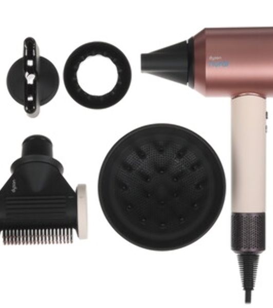 Фен Dyson HD16 Supersonic Nural Ceramic розовый/розовое золото, 1600 Вт, ионизация