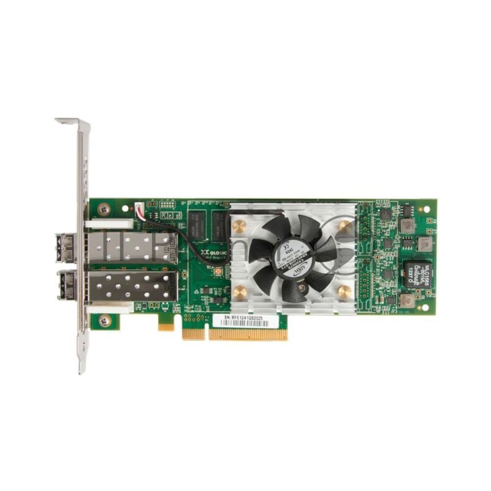 Сетевая карта Qlogiс QLE2672-LNV-SP16Gb Dual Port FC HBA, x8 PCIe, SR LC multi-mode optic