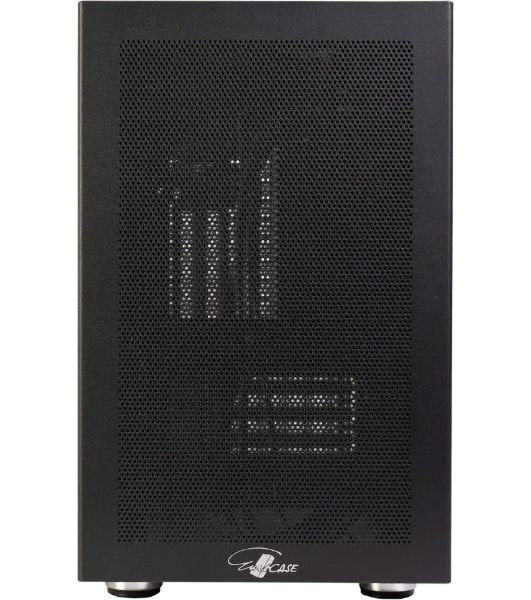 Корпус Midtower mATX Eurocase 00-01064257 MI05 черный без БП закаленное стекло USB 3.0