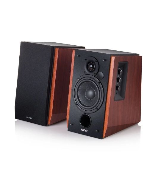 Колонки Edifier R1700 ВТ 2.0 Активные, 2 x 33W RMS, 85 дБА, дерево, беспроводной пульт ДУ