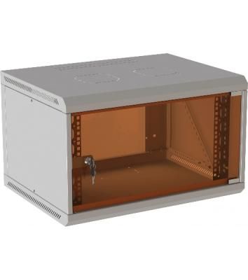 Шкаф коммутационный Suprlan (05-1506) настенный 15U 600x600 мм пер. дв. стекл направл. под закл. гайки 70 кг RAL 7035 535 мм 29.7 кг 750 мм