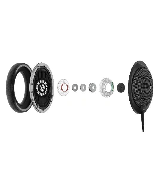 Наушники накладные Sennheiser HD 550 1.8м черный проводные оголовье (700455)